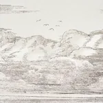 MR. DARCY'S CLOUDS - GRISAILLE Schumacher Wallpaper | Wallpa MR. DARCY'S CLOUDS GRISAILLE Schumacher Wallpaper wallpaper - SKU 5017582