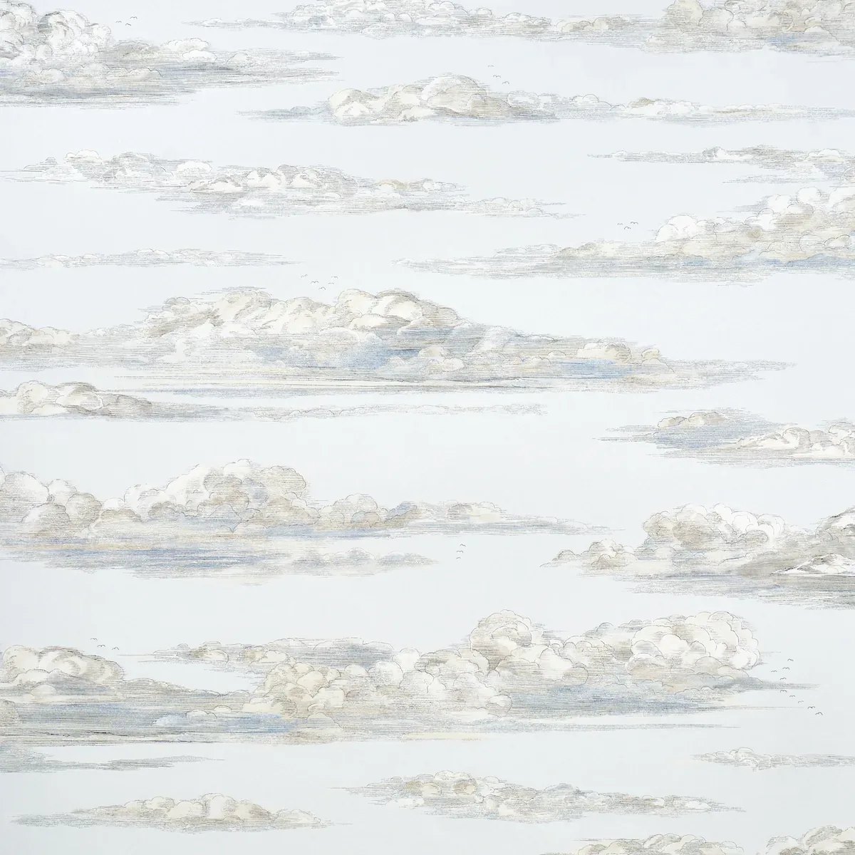 MR. DARCY'S CLOUDS SKY Schumacher Wallpaper wallpaper - SKU 5017581