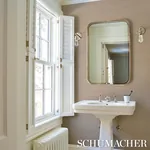 MUSA ABACA WALLCOVERING ANTIQUE BLUSH Schumacher Wallpaper wallpaper - SKU 5016871