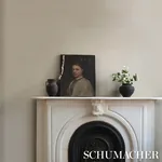 MUSA ABACA WALLCOVERING IVORY Schumacher Wallpaper wallpaper - SKU 5016870