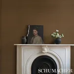 MUSA ABACA WALLCOVERING TOFFEE Schumacher Wallpaper wallpaper - SKU 5016875