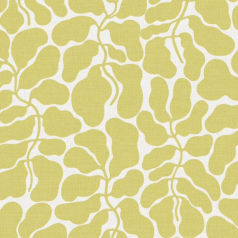 Schumacher MY SECRET GARDEN wallpaper, color OCHRE, SKU 2074