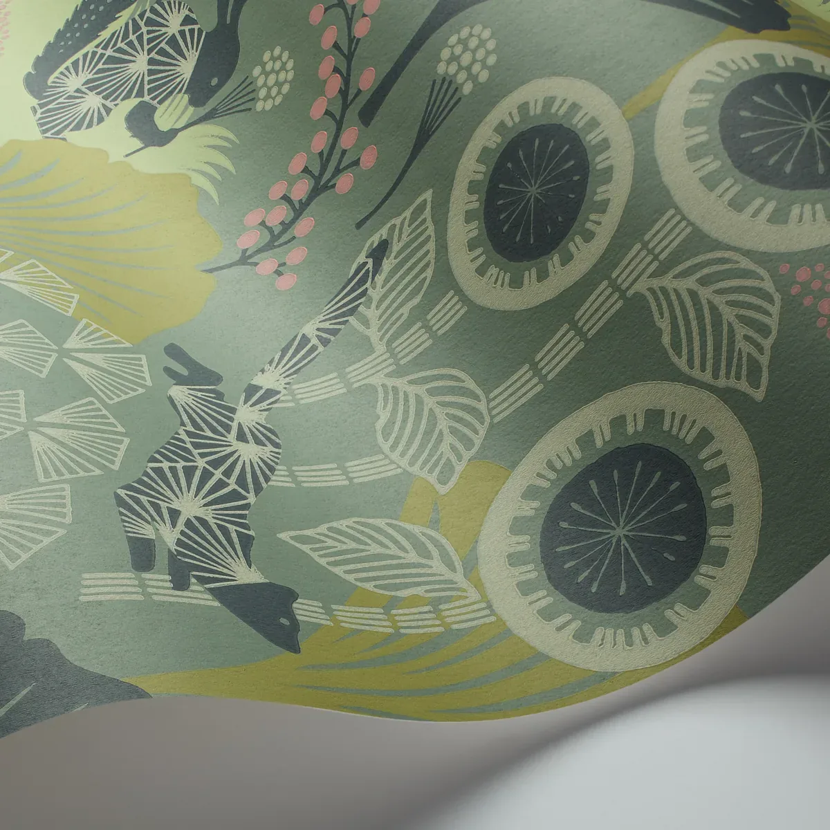 MÅRDGÖMMA MINERAL Schumacher Wallpaper wallpaper - SKU 1469