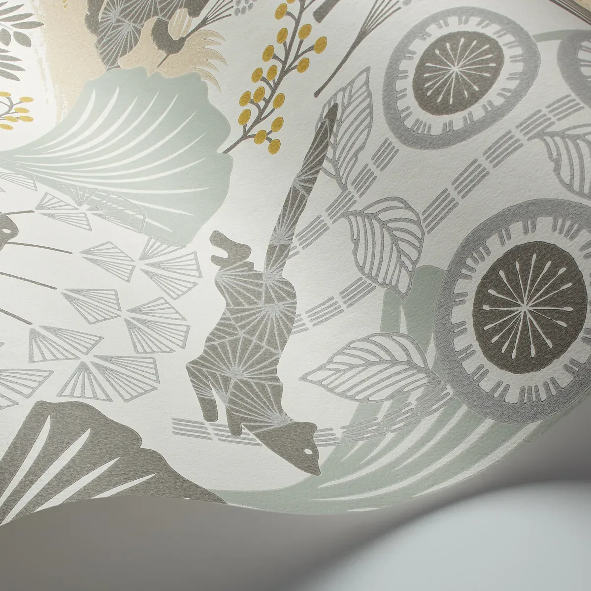 MÅRDGÖMMA - SOFT MULTI Schumacher Wallpaper | Wallpaper Twin MÅRDGÖMMA SOFT MULTI Schumacher Wallpaper wallpaper - SKU 1471