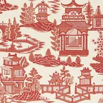 Nanjing - CORAL Schumacher Wallpaper | Wallpaper Twins Nanjing CORAL Schumacher Wallpaper wallpaper - SKU 5006910