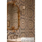 NASRID PALACE MOSAIC - AEGEAN Schumacher Wallpaper | Wallpap NASRID PALACE MOSAIC AEGEAN Schumacher Wallpaper wallpaper - SKU 5005960