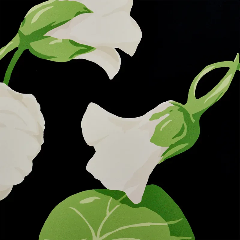 NASTURTIUM - NOIR Schumacher Wallpaper | Wallpaper Twins NASTURTIUM NOIR Schumacher Wallpaper wallpaper - SKU 5010470