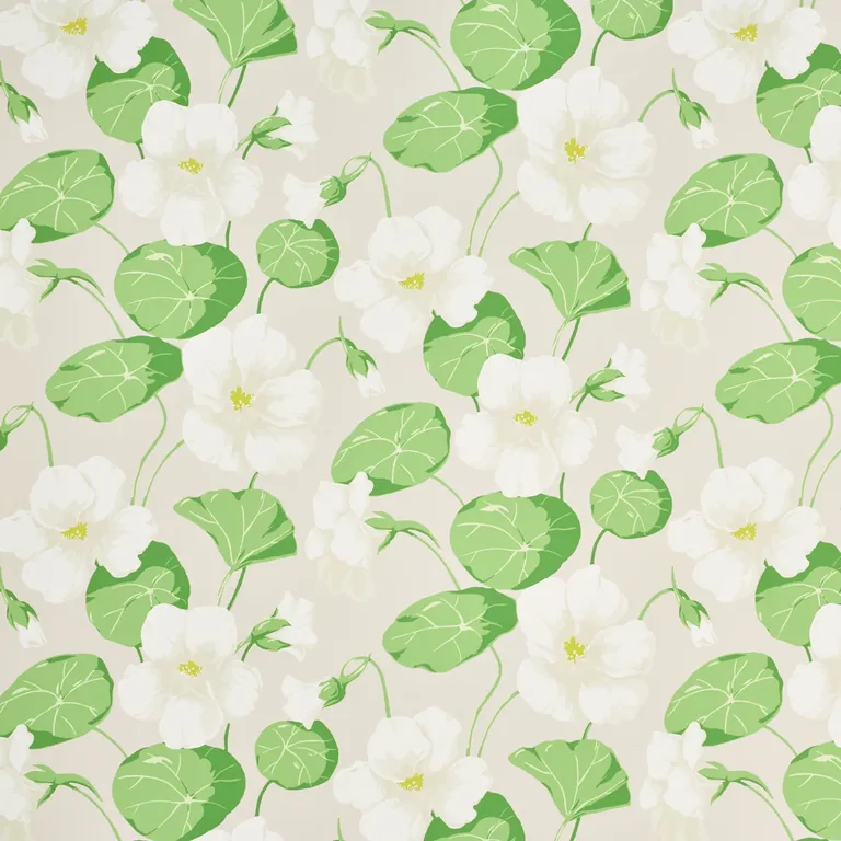 Schumacher NASTURTIUM wallpaper