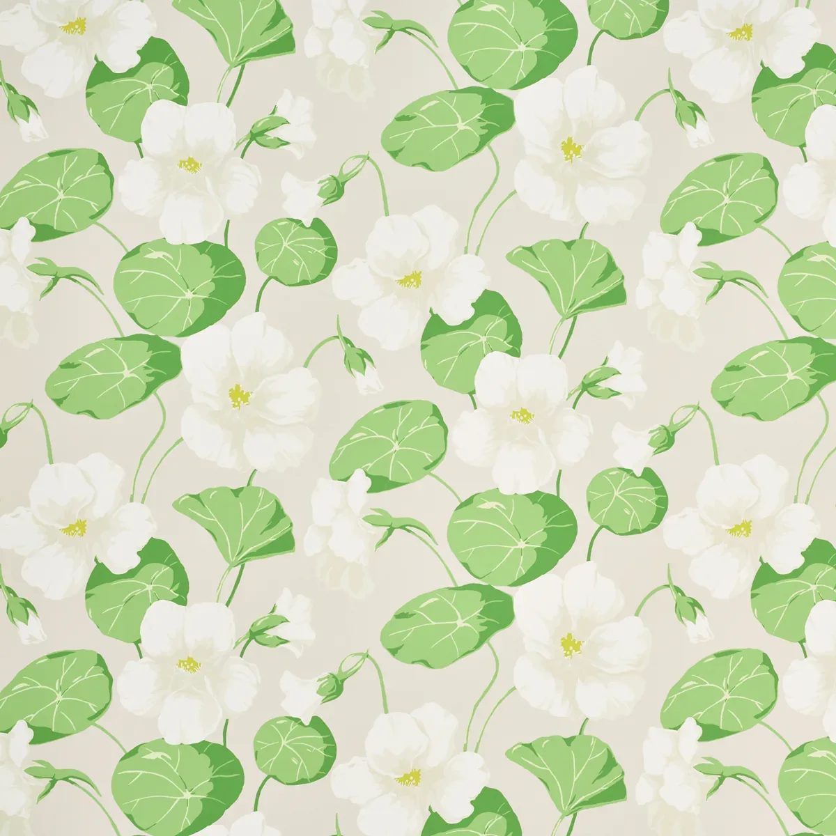 NASTURTIUM STONE Schumacher Wallpaper wallpaper - SKU 5010472