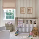 NAUSET STRIPE BLUSH Schumacher Wallpaper wallpaper - SKU 5009742
