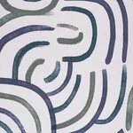 NEW BEAT BLUE & GREEN Schumacher Wallpaper wallpaper - SKU 5013690