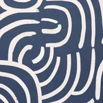 NEW BEAT DARK BLUE Schumacher Wallpaper wallpaper - SKU 5013691
