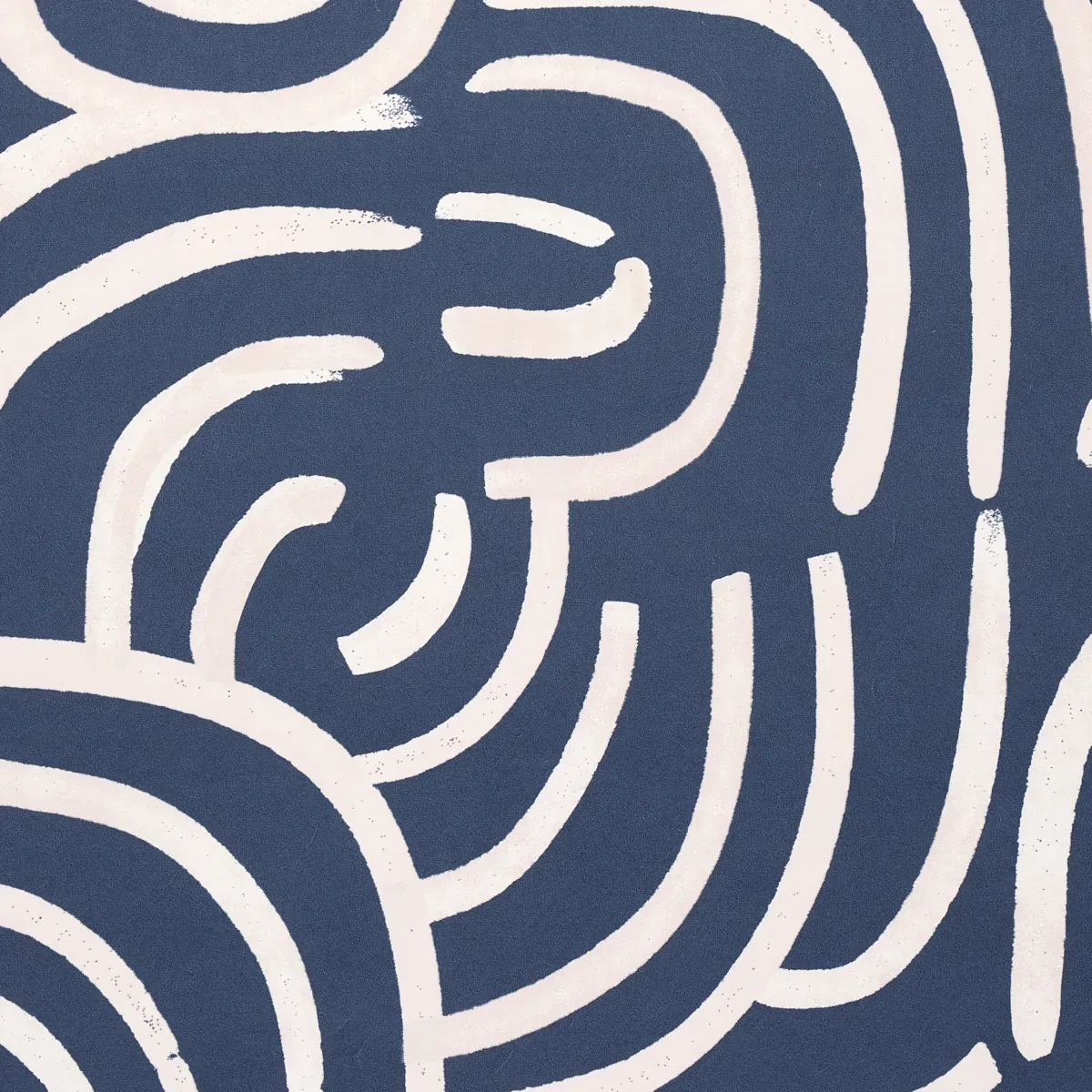 NEW BEAT DARK BLUE Schumacher Wallpaper wallpaper - SKU 5013691