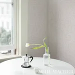 NEW BEAT LIGHT BEIGE Schumacher Wallpaper wallpaper - SKU 5013693