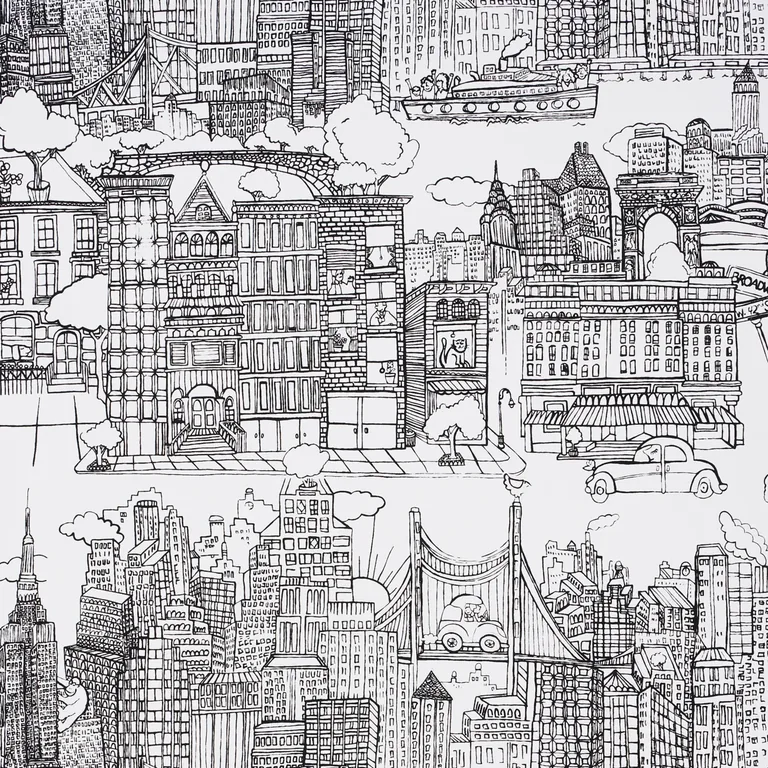 Schumacher NEW YORK  NEW YORK wallpaper