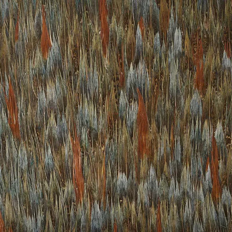 NICKEL BROWN Schumacher Wallpaper wallpaper - SKU 5008404