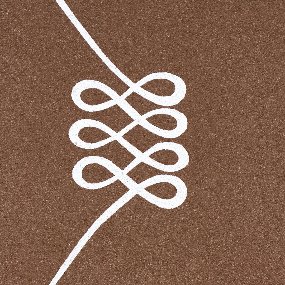 NICOLETTE SILVER ON BROWN Schumacher Wallpaper wallpaper - SKU 5013832