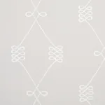 NICOLETTE - WHITE ON GREY Schumacher Wallpaper | Wallpaper T NICOLETTE WHITE ON GREY Schumacher Wallpaper wallpaper - SKU 5013831