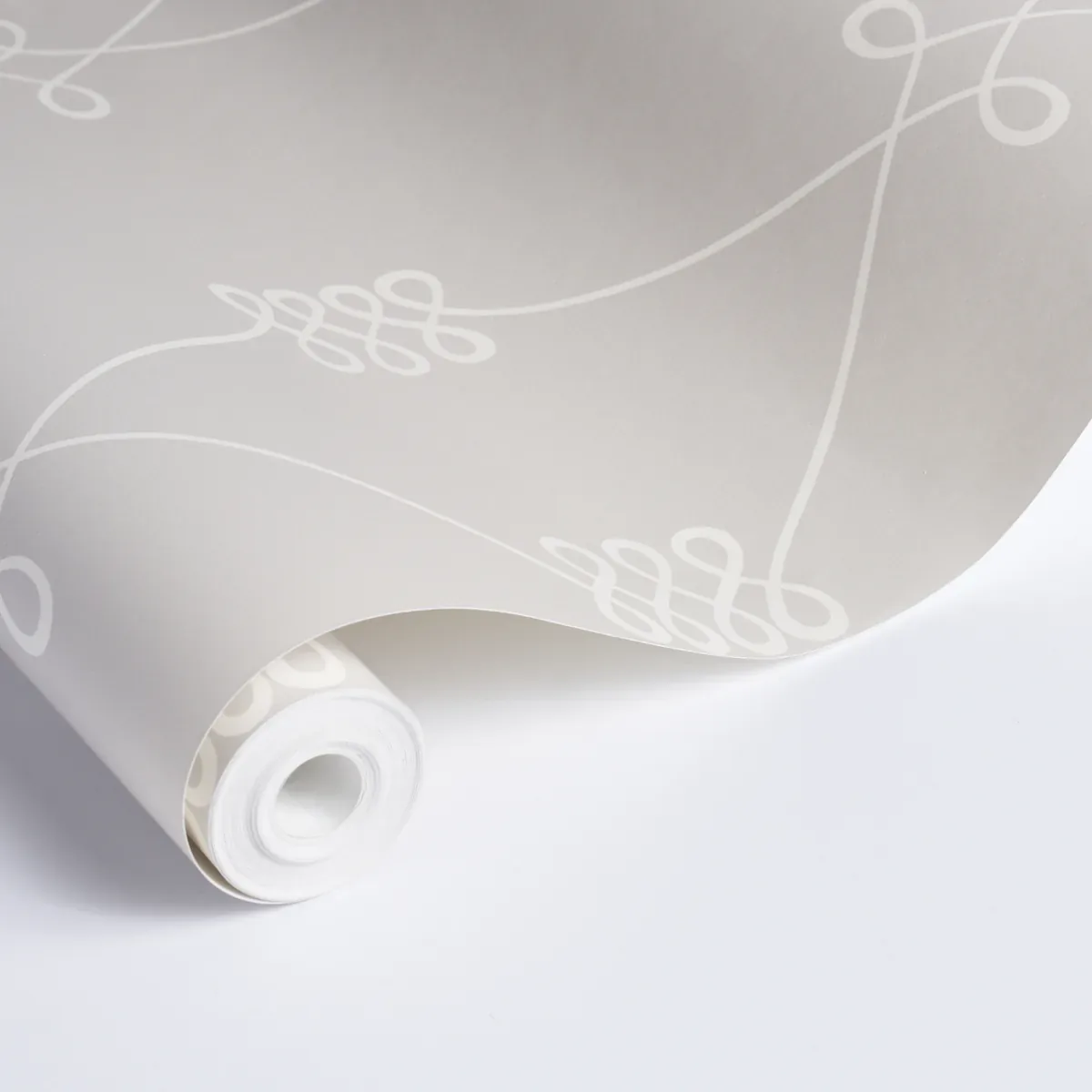 NICOLETTE - WHITE ON GREY Schumacher Wallpaper | Wallpaper T NICOLETTE WHITE ON GREY Schumacher Wallpaper wallpaper - SKU 5013831