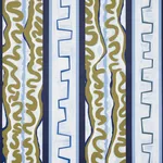NIGHT AT THE OPERA - DEEP BLUE & OLIVE Schumacher Wallpaper NIGHT AT THE OPERA DEEP BLUE & OLIVE Schumacher Wallpaper wallpaper - SKU 5014180