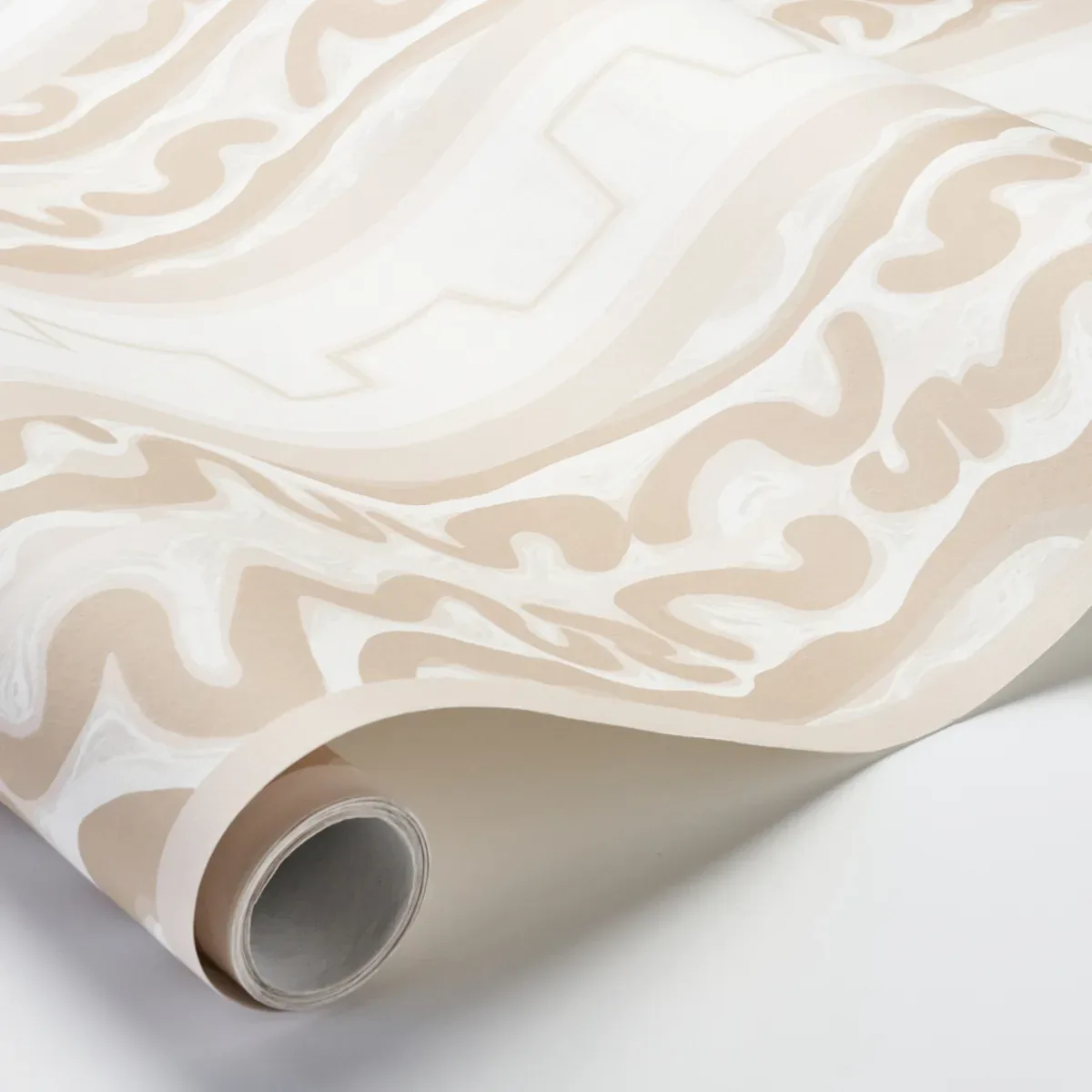 NIGHT AT THE OPERA LINEN Schumacher Wallpaper wallpaper - SKU 5014181