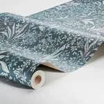 NOCTURNE INDIGO Schumacher Wallpaper wallpaper - SKU 2025