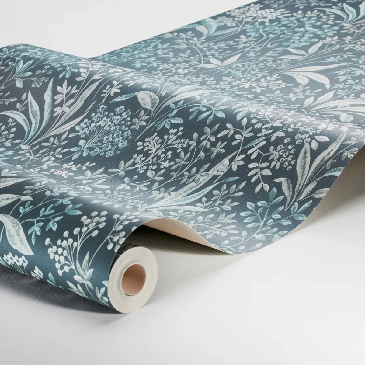 NOCTURNE INDIGO Schumacher Wallpaper wallpaper - SKU 2025