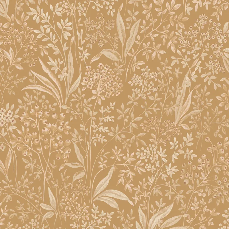 Schumacher NOCTURNE wallpaper, color PARCHMENT, SKU 2022
