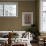 NOCTURNE PARCHMENT Schumacher Wallpaper wallpaper - SKU 2022