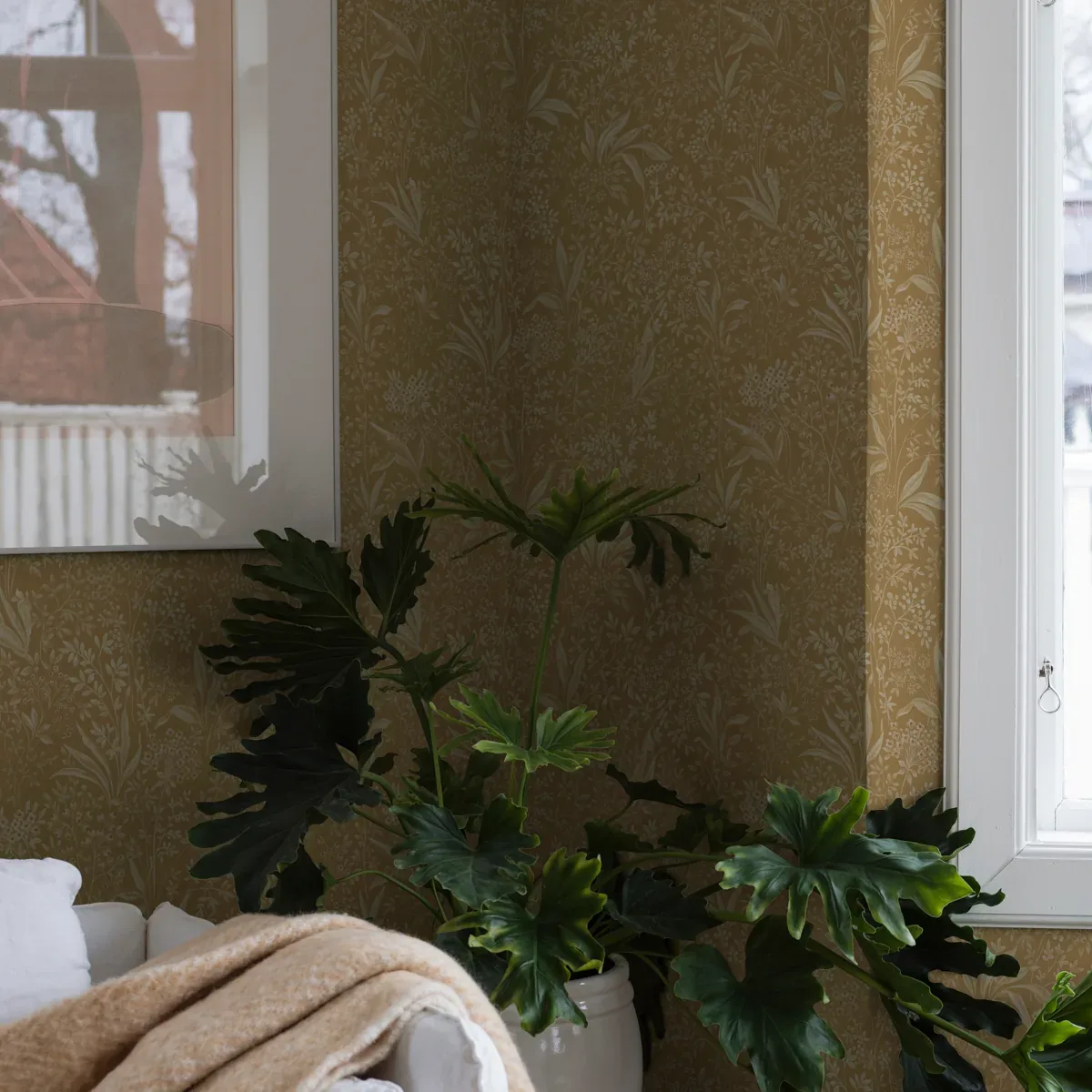 NOCTURNE PARCHMENT Schumacher Wallpaper wallpaper - SKU 2022