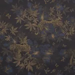 NOCTURNUM - INDIGO & OCHRE Schumacher Wallpaper | Wallpaper NOCTURNUM INDIGO & OCHRE Schumacher Wallpaper wallpaper - SKU 5017571