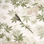 NOCTURNUM IVORY & OLIVE Schumacher Wallpaper wallpaper - SKU 5017570