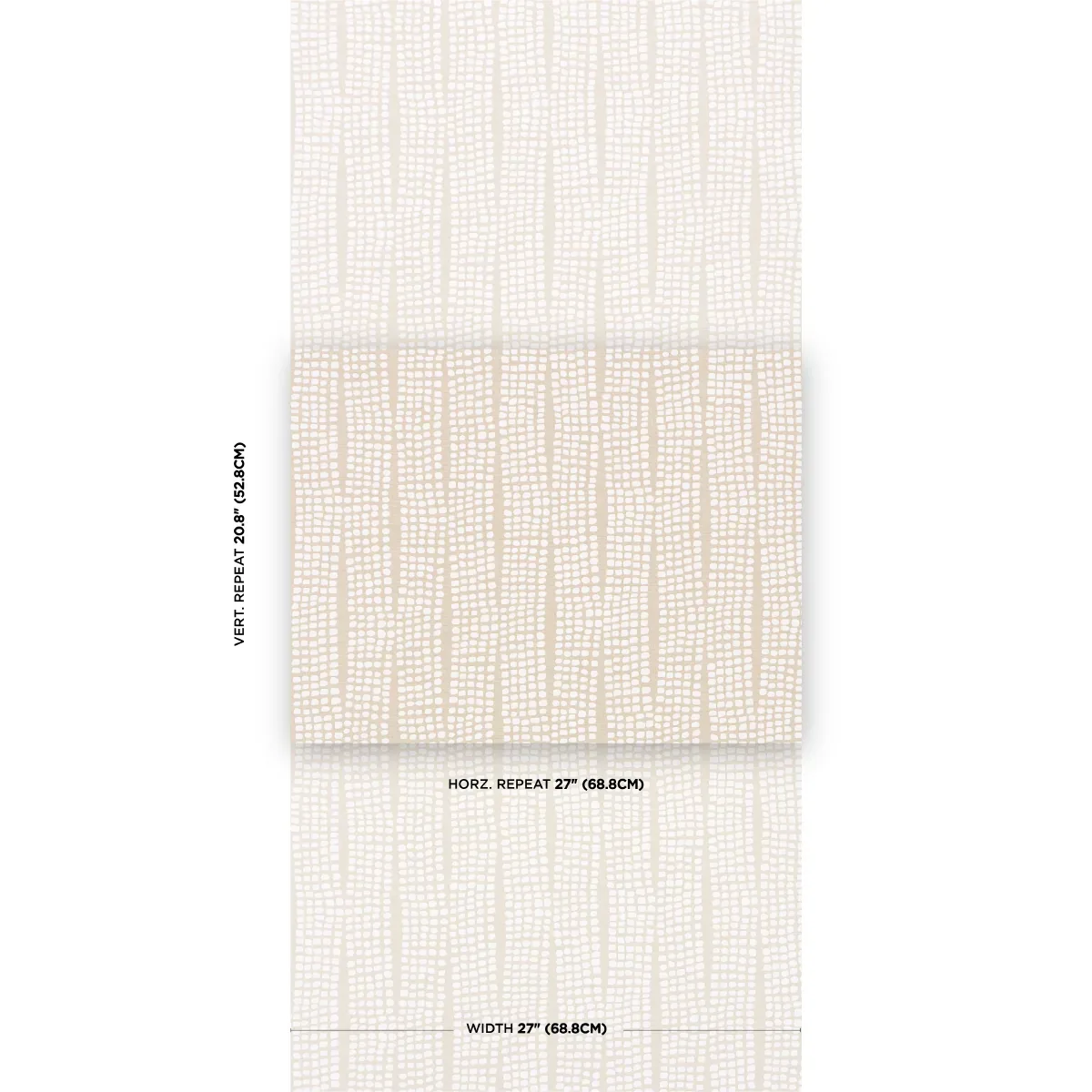 NOLAND VINYL BIRCH Schumacher Wallpaper wallpaper - SKU 5016112