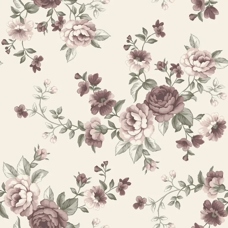 Schumacher NOMI wallpaper, color BLUSH, SKU 7485