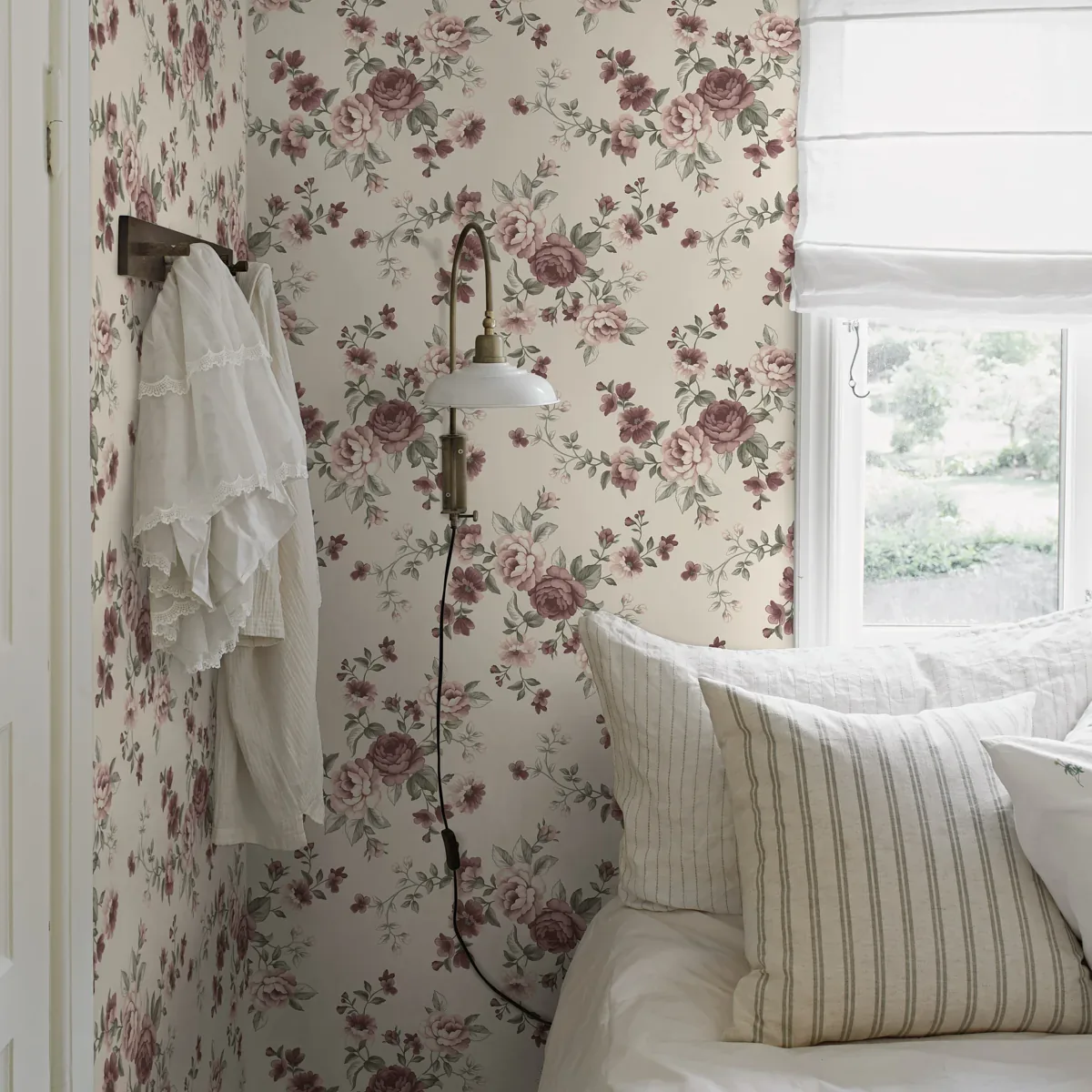 NOMI - BLUSH Schumacher Wallpaper | Wallpaper Twins NOMI BLUSH Schumacher Wallpaper wallpaper - SKU 7485