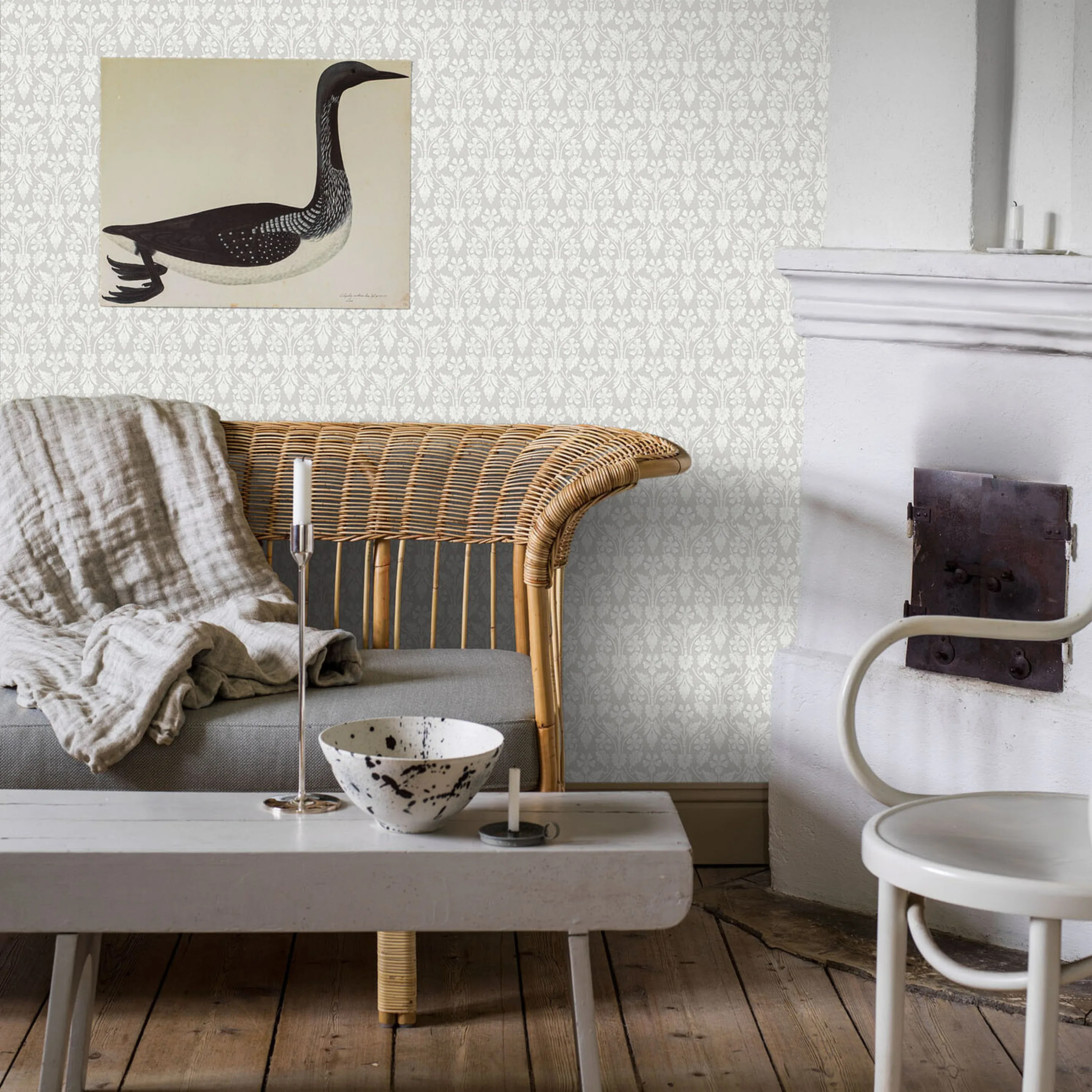 NORA GREY Schumacher Wallpaper wallpaper - SKU 4537