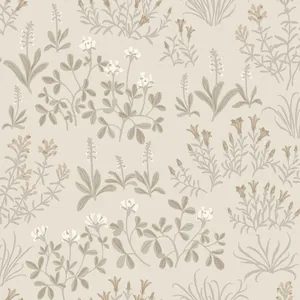 Schumacher NORAS ÄNG wallpaper, color STONE, SKU 5805