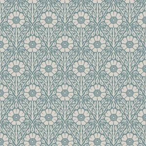 Schumacher NYPONROS wallpaper, color BLUE, SKU 5813