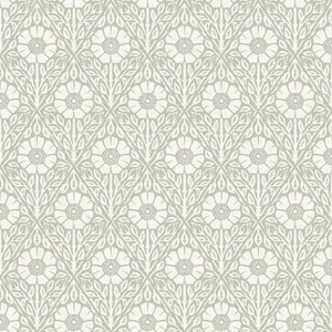Schumacher NYPONROS wallpaper, color SAGE, SKU 5811