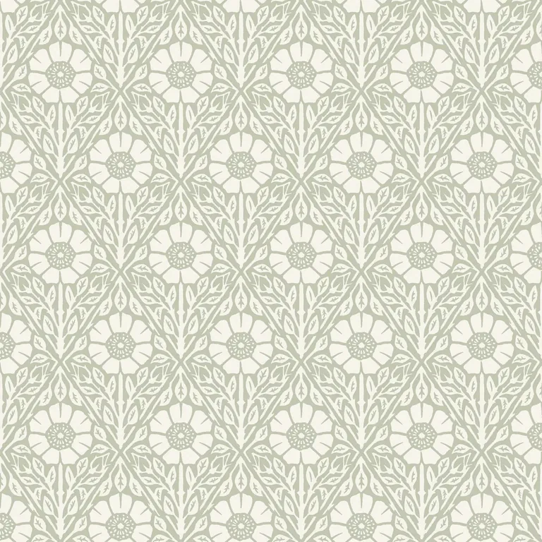 Schumacher NYPONROS wallpaper, color SAGE, SKU 5811