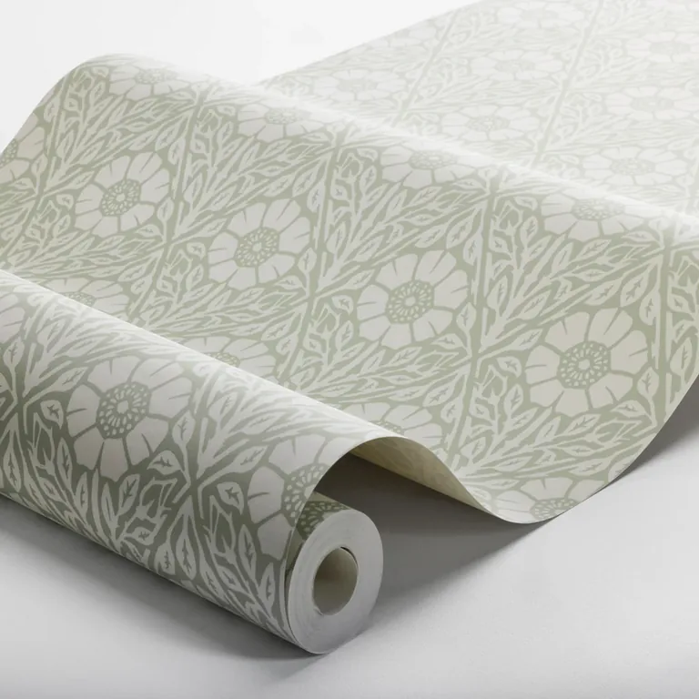 Schumacher NYPONROS wallpaper, color SAGE, SKU 5811
