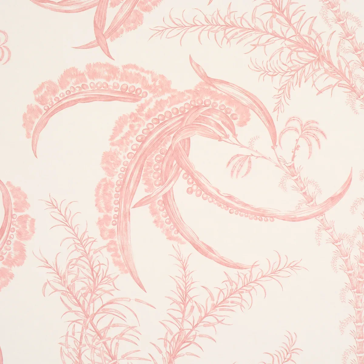 OCEAN TOILE - CORAL Schumacher Wallpaper | Wallpaper Twins OCEAN TOILE CORAL Schumacher Wallpaper wallpaper - SKU 5008723