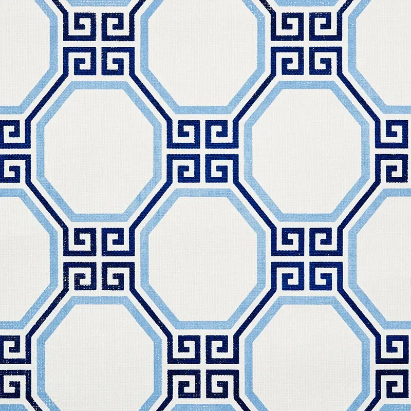 OCTAVIA PAPERWEAVE MARINE Schumacher Wallpaper wallpaper - SKU 5008890