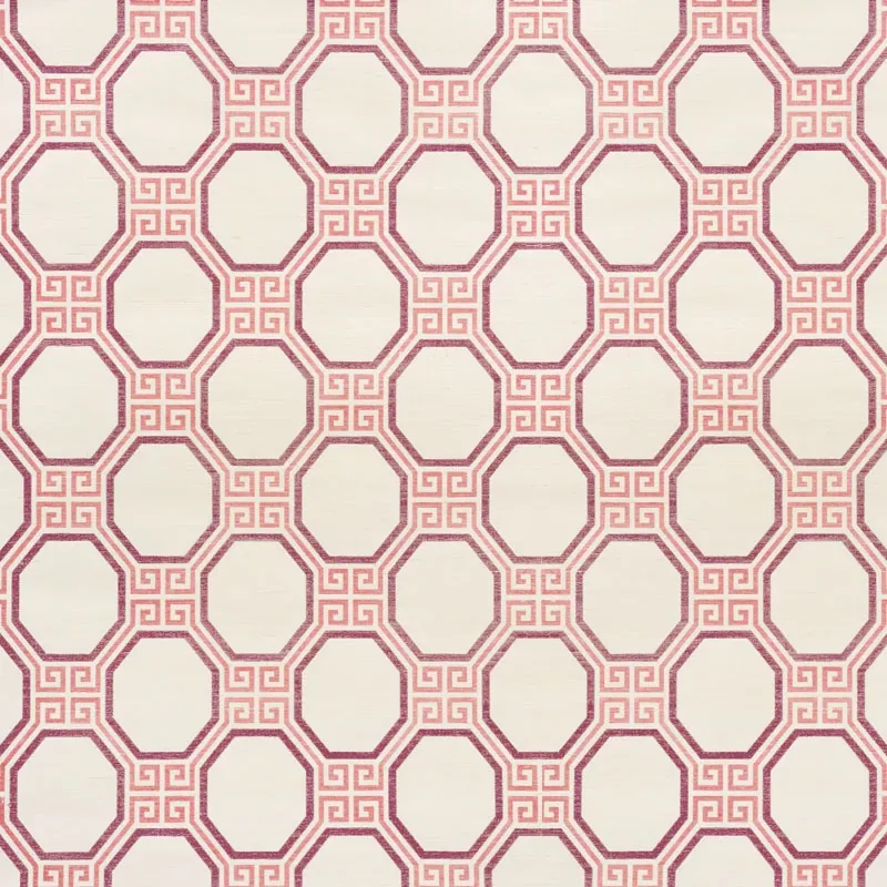 OCTAVIA SISAL CINNABAR Schumacher Wallpaper wallpaper - SKU 5008935