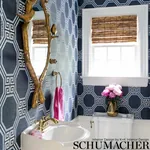 OCTAVIA SISAL - NAVY Schumacher Wallpaper | Wallpaper Twins OCTAVIA SISAL NAVY Schumacher Wallpaper wallpaper - SKU 5008933