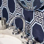 OCTAVIA SISAL - NAVY Schumacher Wallpaper | Wallpaper Twins OCTAVIA SISAL NAVY Schumacher Wallpaper wallpaper - SKU 5008933