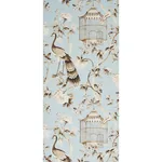 OISEAUX ET FLEURS MINERAL Schumacher Wallpaper wallpaper - SKU 5004080