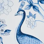 OISEAUX ET FLEURS - PORCELAIN Schumacher Wallpaper | Wallpap OISEAUX ET FLEURS PORCELAIN Schumacher Wallpaper wallpaper - SKU 5004081