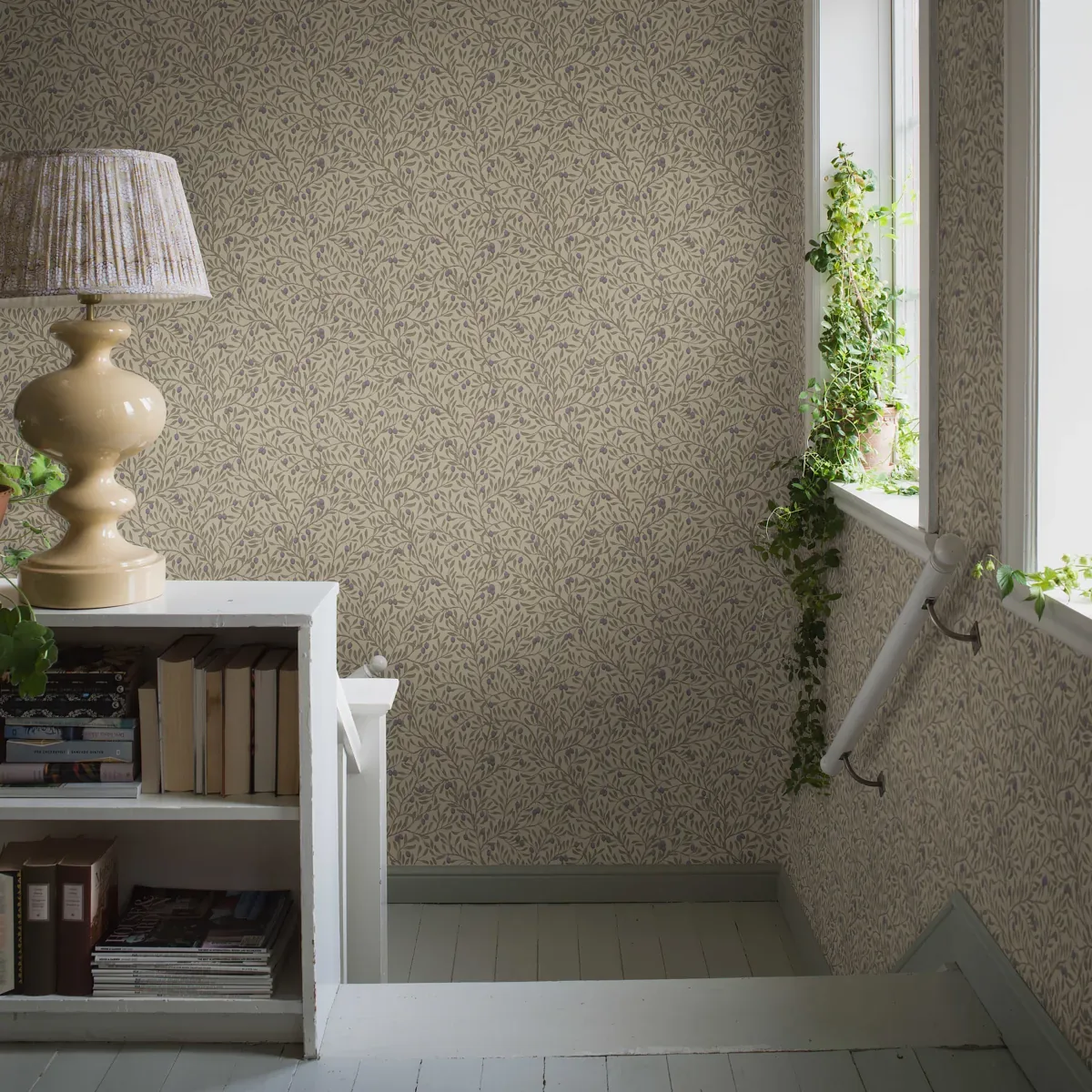 OLIVTRÄD LEAF AND NATURAL Schumacher Wallpaper wallpaper - SKU 5704