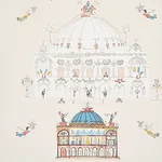 Schumacher OPERA - IVORY Wallpaper | Buy Online Schumacher OPERA wallpaper
